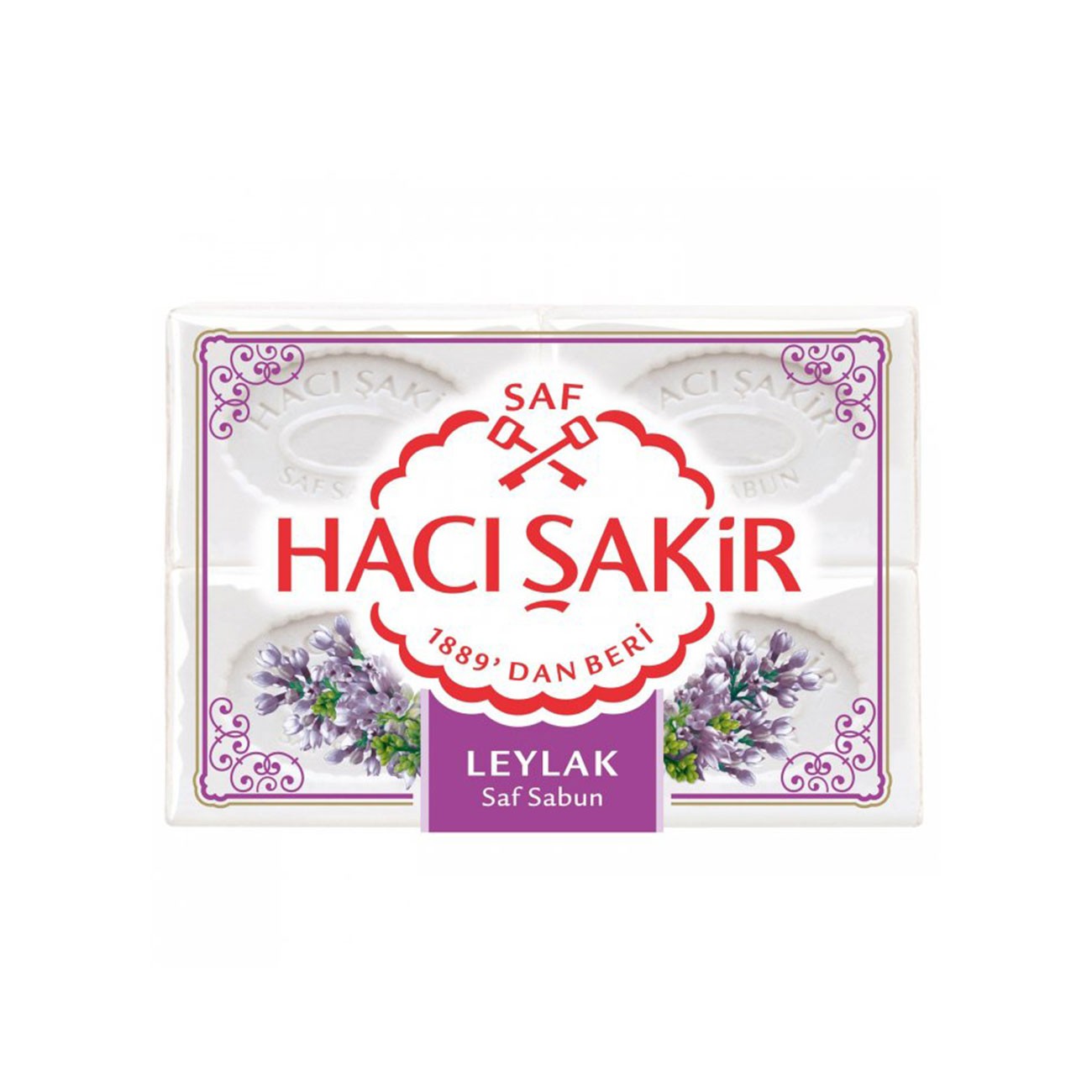 Hacı Şakir Doğal Sabun Leylak 600 Gr