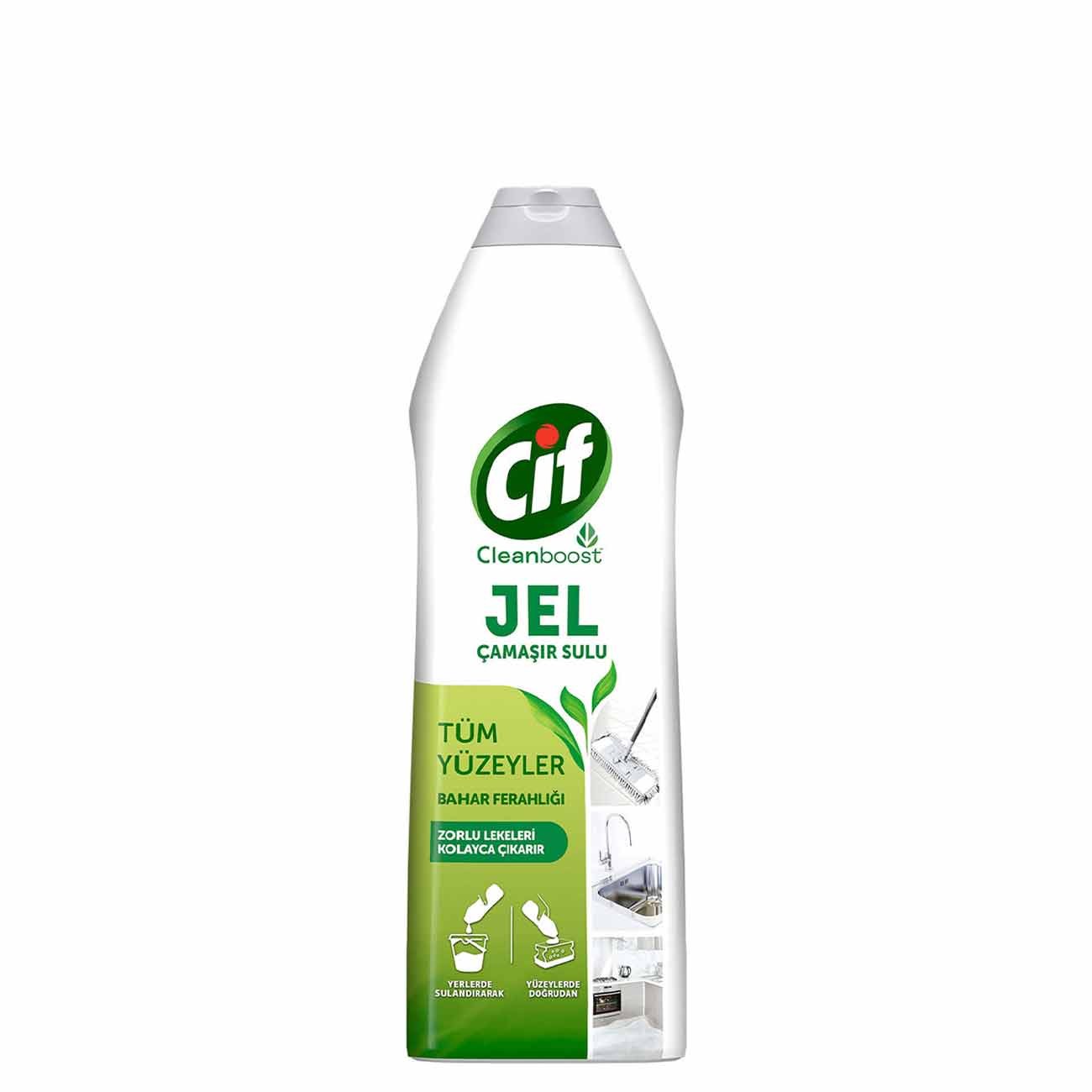 Cif Jel Tüm Yüzeyler Bahar Ferahlığı 750Ml