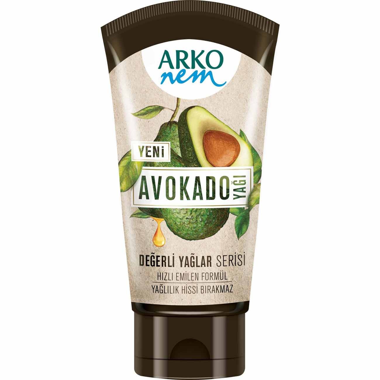 Arko Nem Değerli Yağlar Avakado Kremi 60 Ml