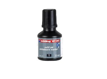 Edding BT30 Beyaz Tahta Kalem Mürekkebi 30 ml - Siyah