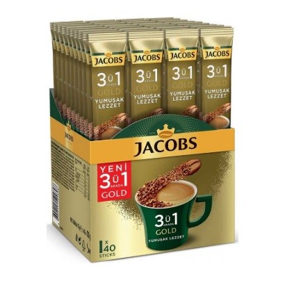 Jacobs Kahve 3 Ü 1 Arada Yumuşak Lezzet 18g X 40 ADET 4091491