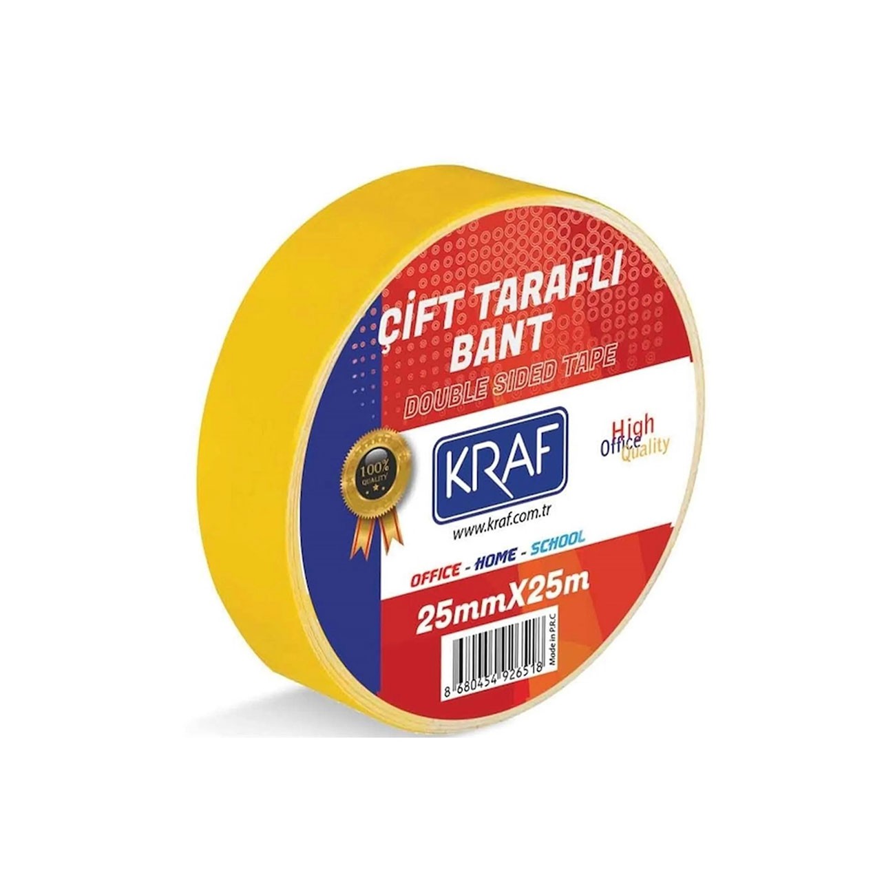 Kraf Çift Taraflı Köpük Bant 15Mmx5M 5015G