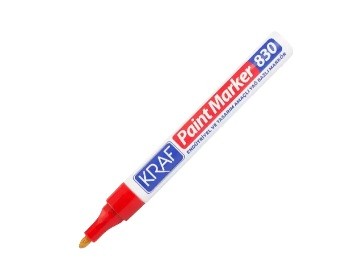 Kraf 830 Boya Markör Kalem Kırmızı
