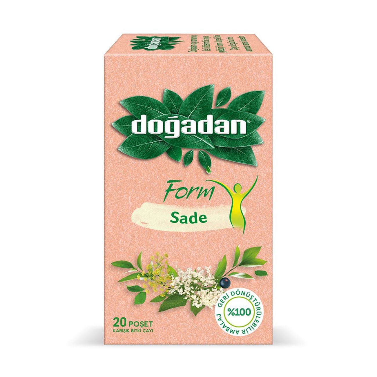 Doğadan Form Sade Çay 20 Li