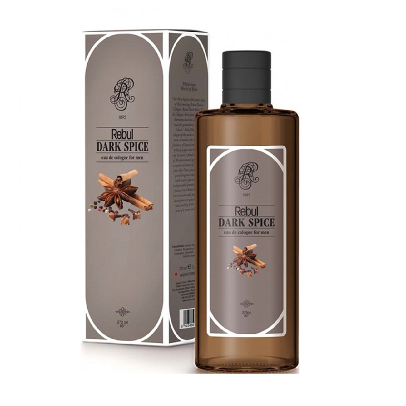 Rebul Kolonya Dark Spice 270 Ml