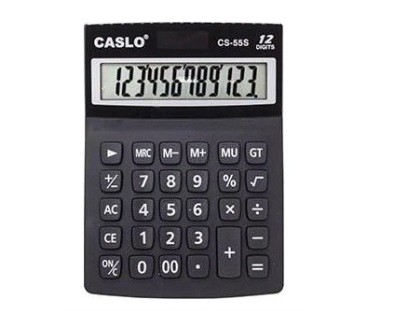 Caslo CS-555 Hesap Makinesi 12 Haneli