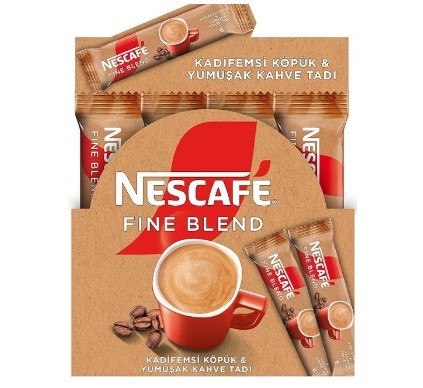 Nescafe Fine Blend 100% Çözünebilir Kahve 25 X 2 G