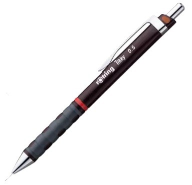 Rotring Tikky Versatil Uçlu Kalem 0.5 mm Bordo