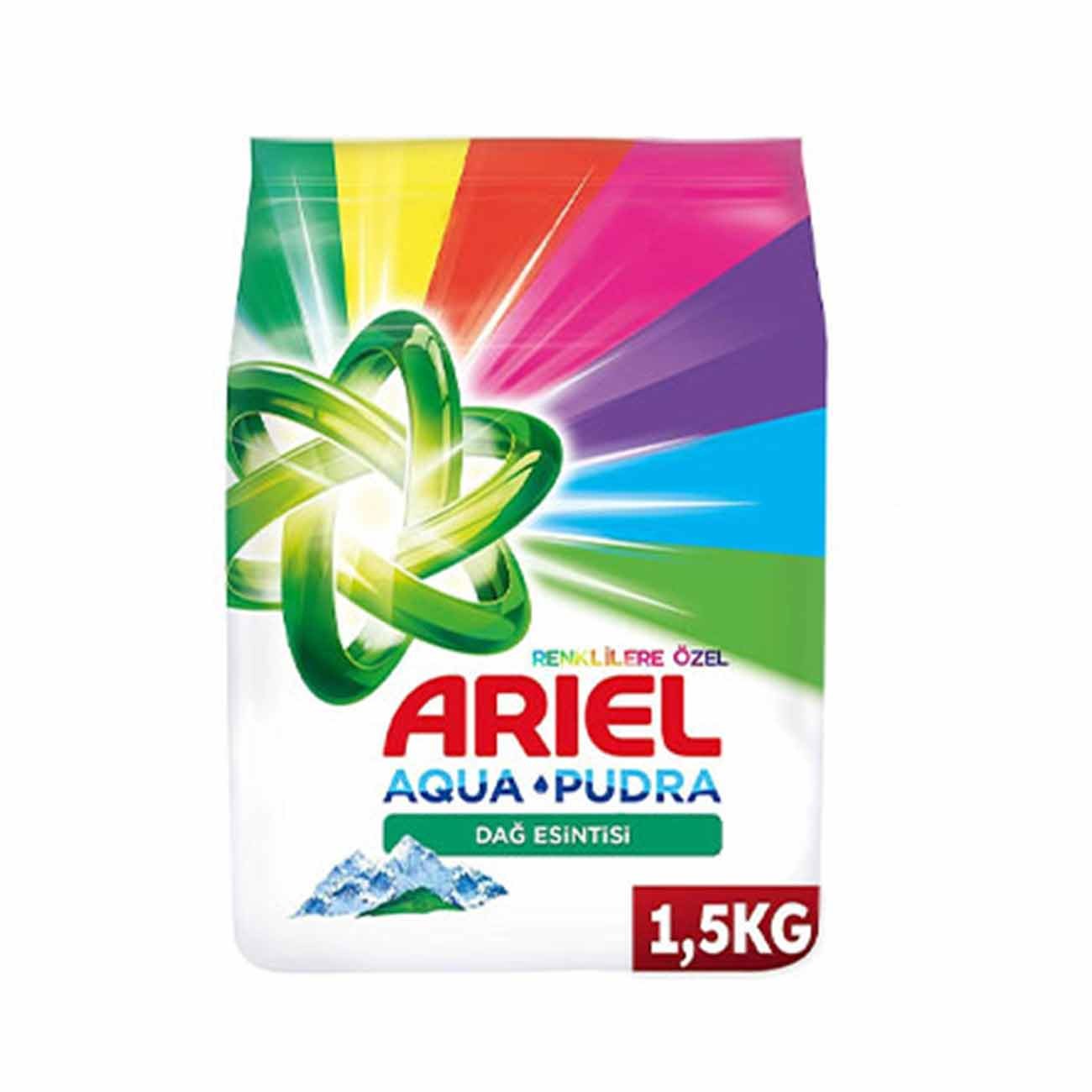 Ariel Toz Aqua&Pudra Renkliler 1,5 Kg