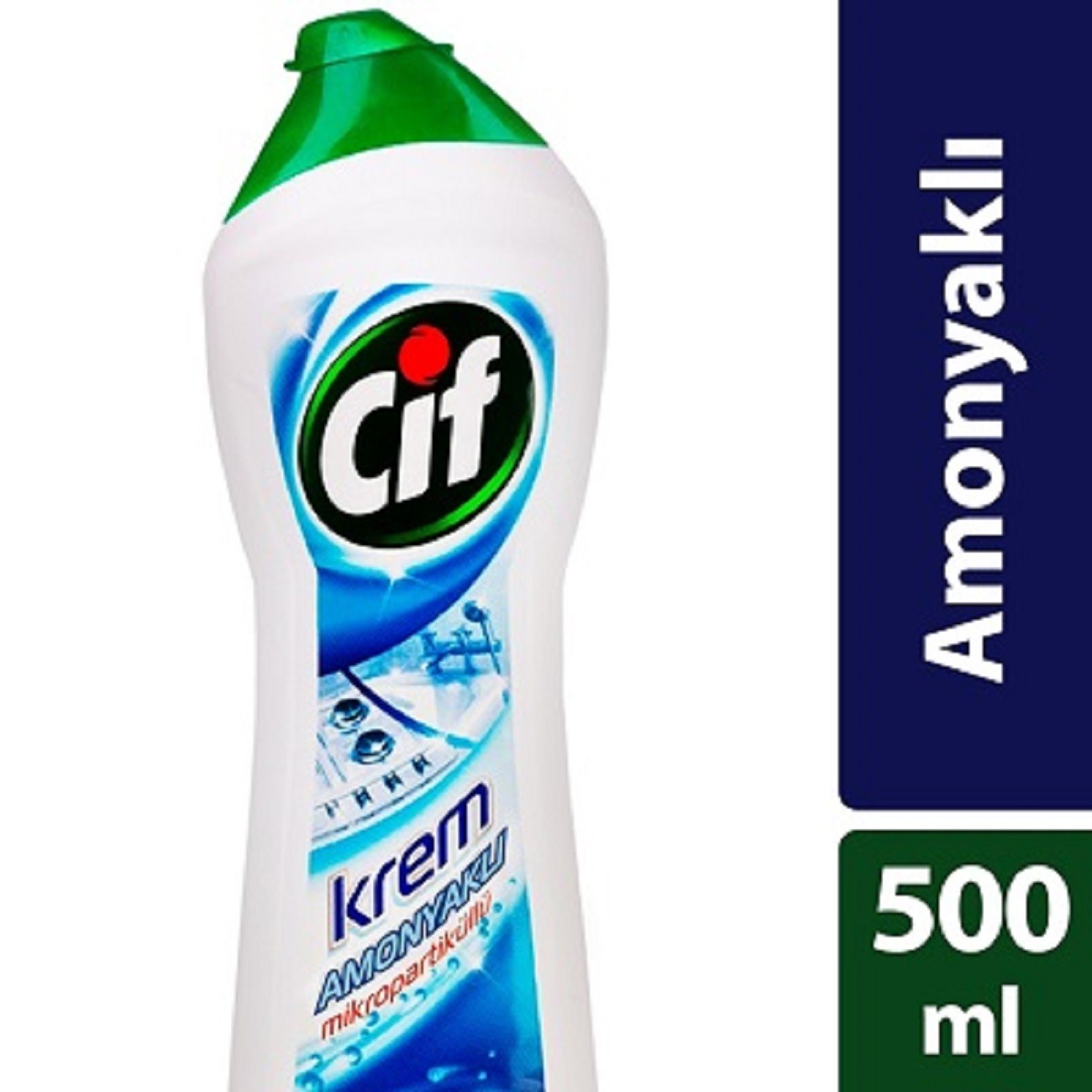 Cif Krem Yüzey Temizleyici Amonyaklı 500 Ml