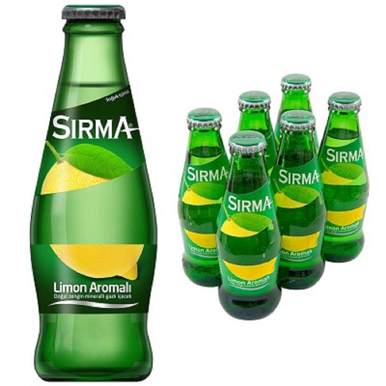 Sırma Limon Aromalı C-Plus Soda 6 Lı