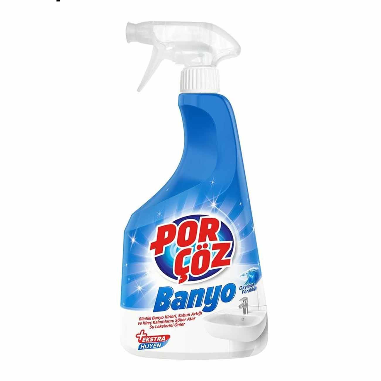 Porçöz Sprey Banyo Temizleyicisi 750 Ml