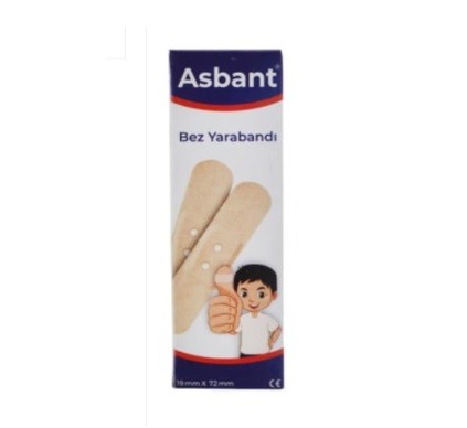 Asbant Yarabandı 30 Adet x 1 Paket