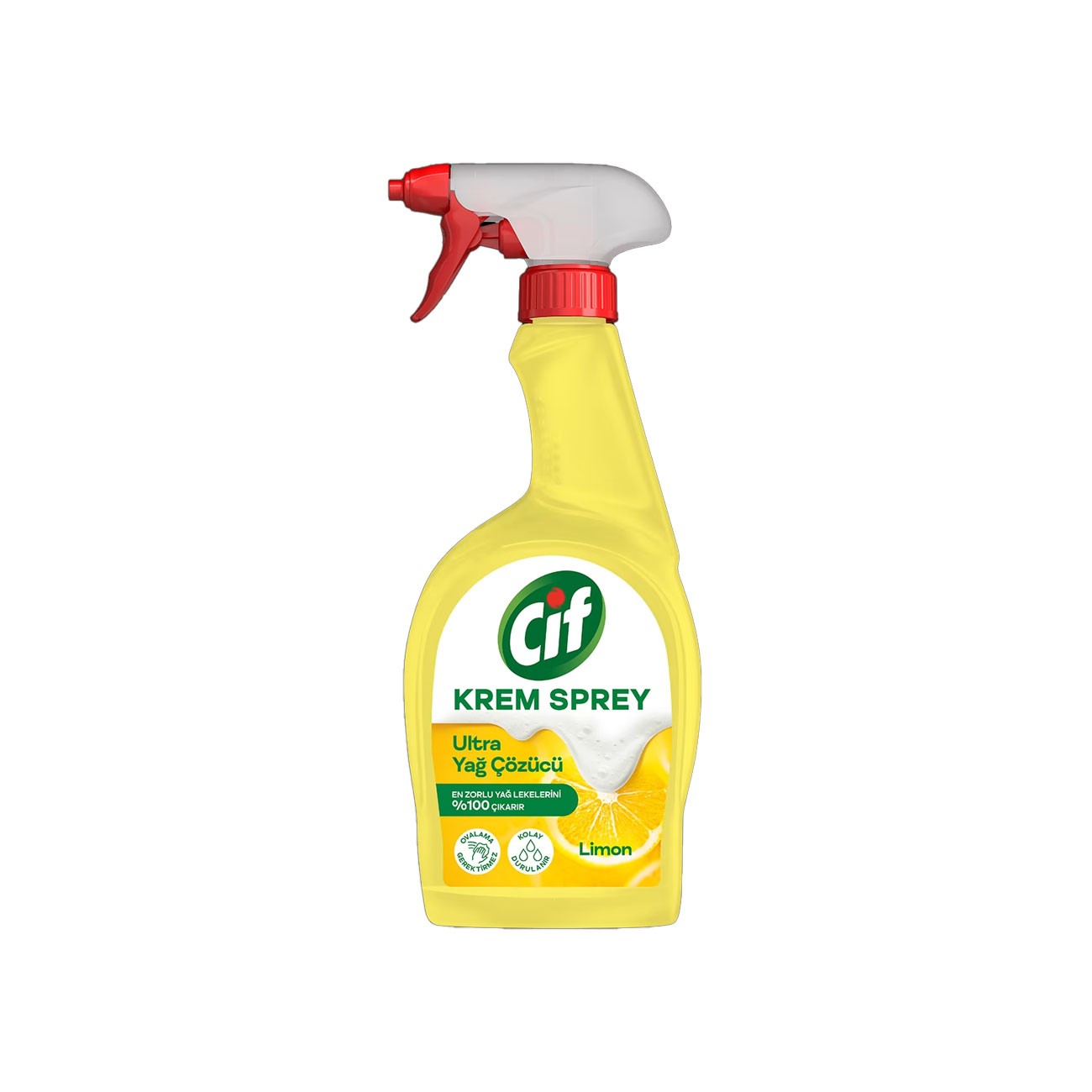 Cif Sprey Krem Ultra Yağ Çözücü Limon 750 Ml