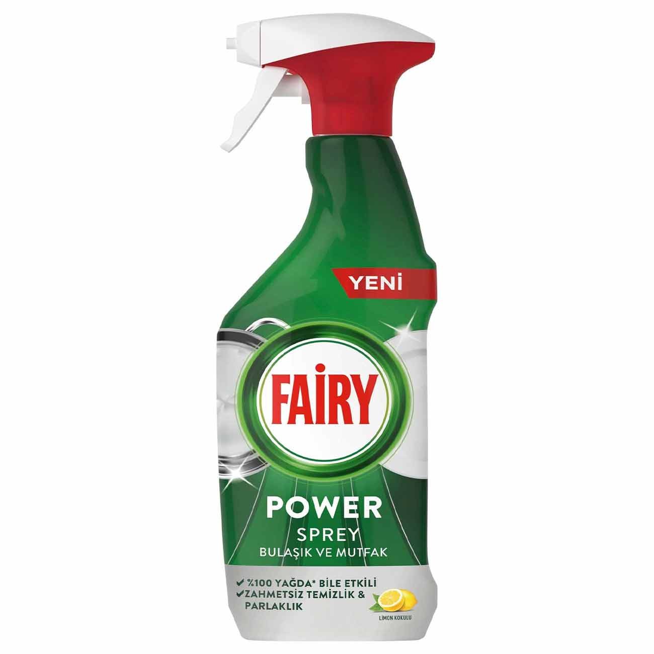 Fairy Power Sprey Bulaşık&Mutfak 500 Ml