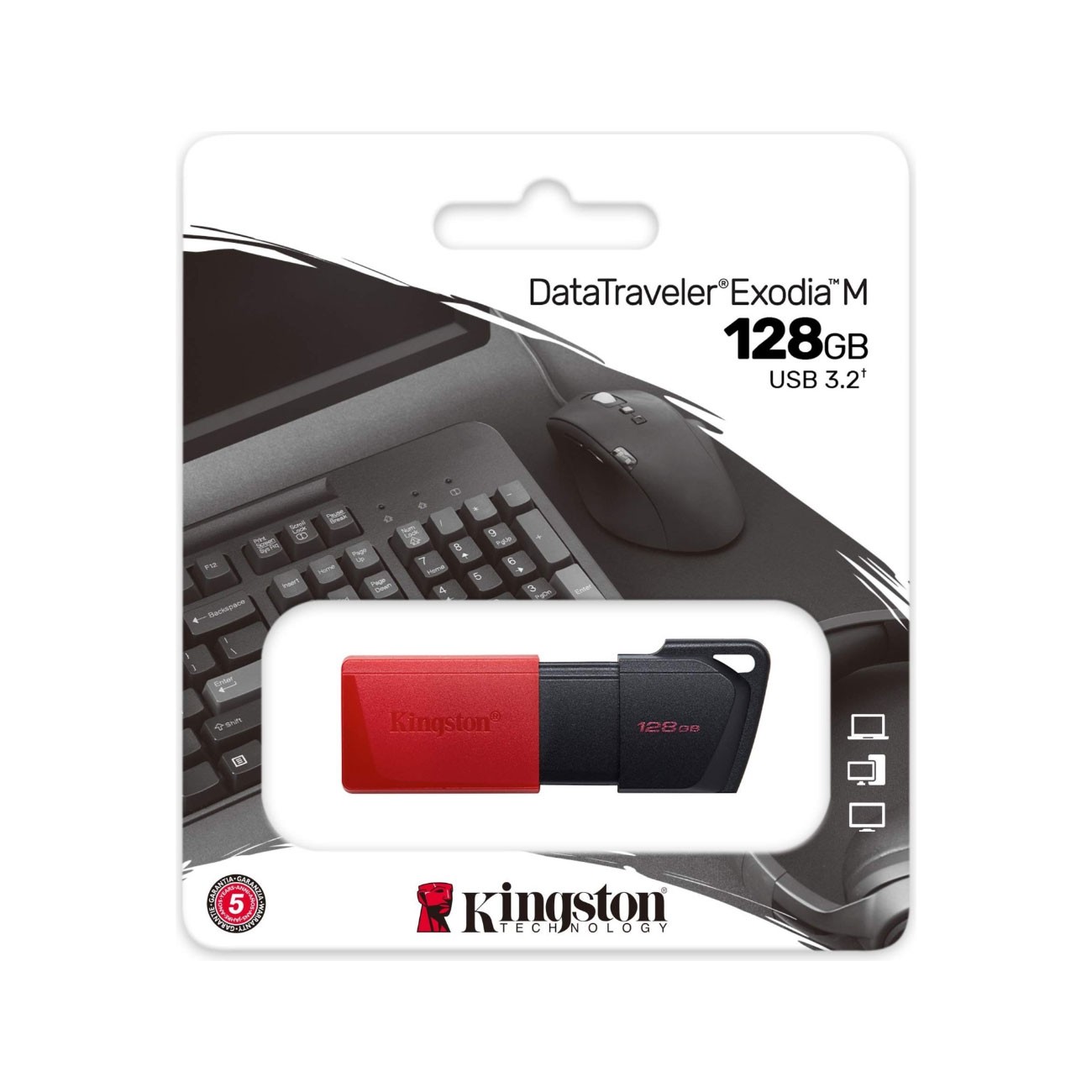 Kingston 128 Gb Usb Bellek