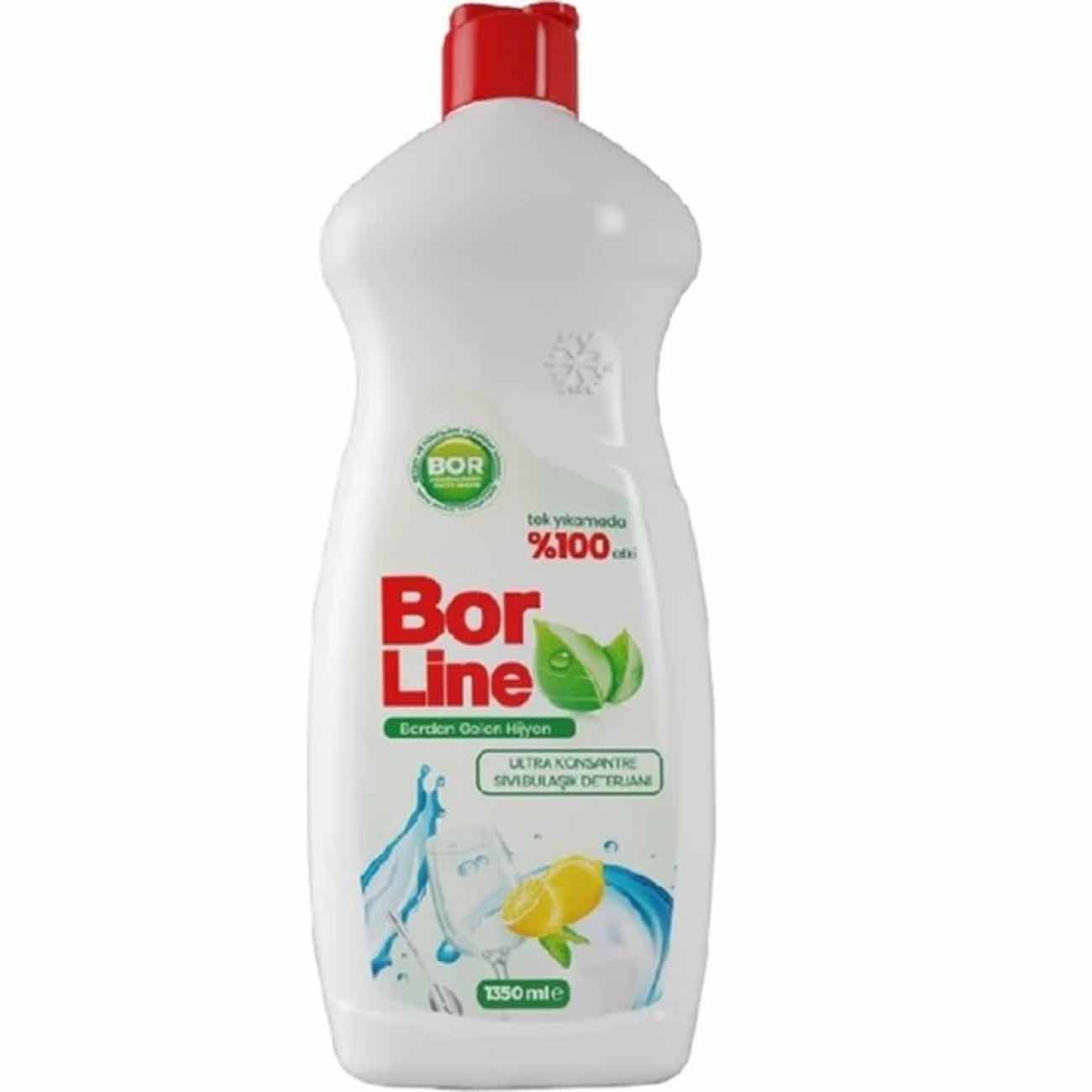 Borline Sıvı Bulaşık Deterjanı Limon 1350 Ml