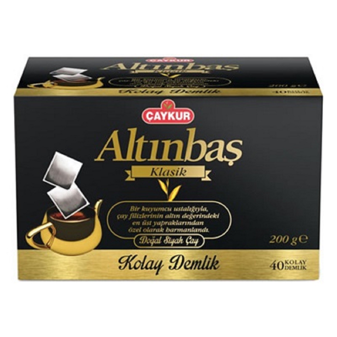 Çaykur Altınbaş Klasik Demlik 40 Lı 200 Gr