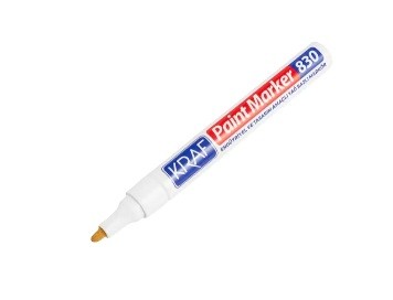 Kraf 830 Boya Markör Kalem Beyaz