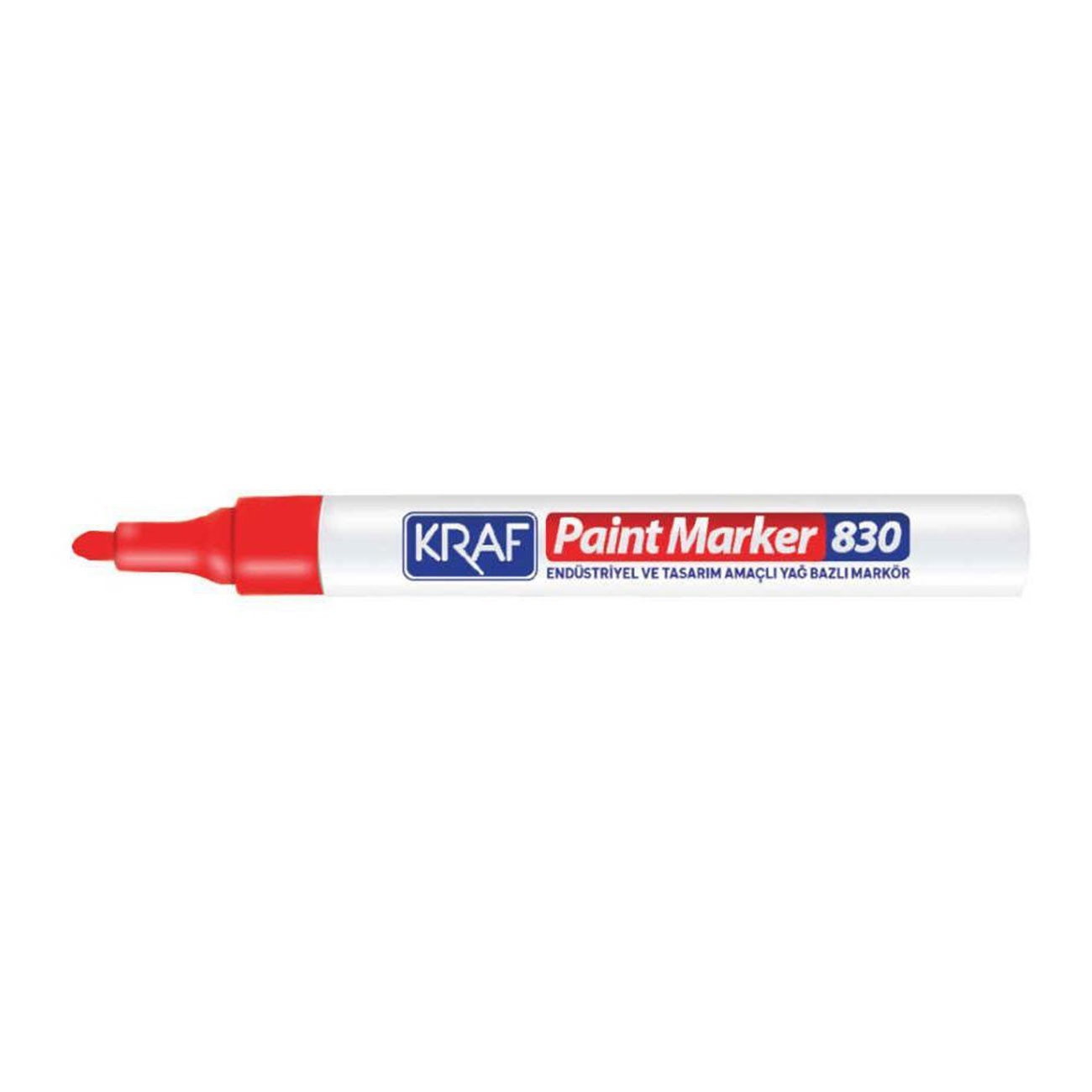 Kraf Paint Markör 830 Kırmızı