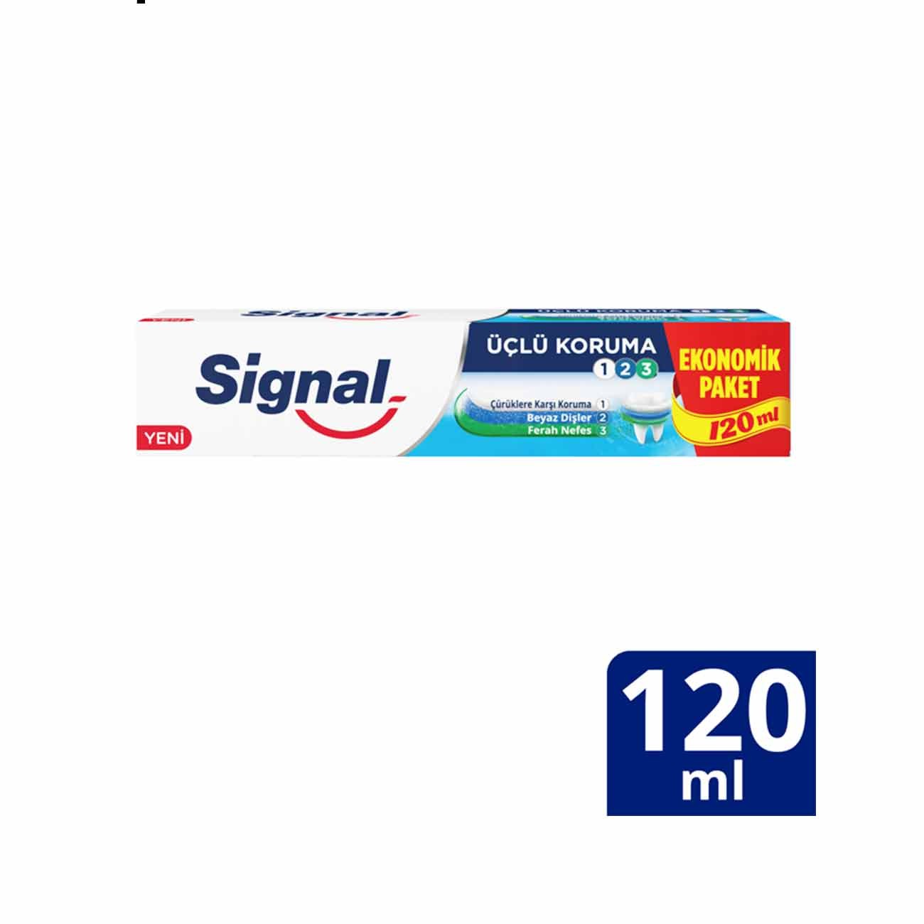 Signal  Diş Macunu Actıon 1 2 3