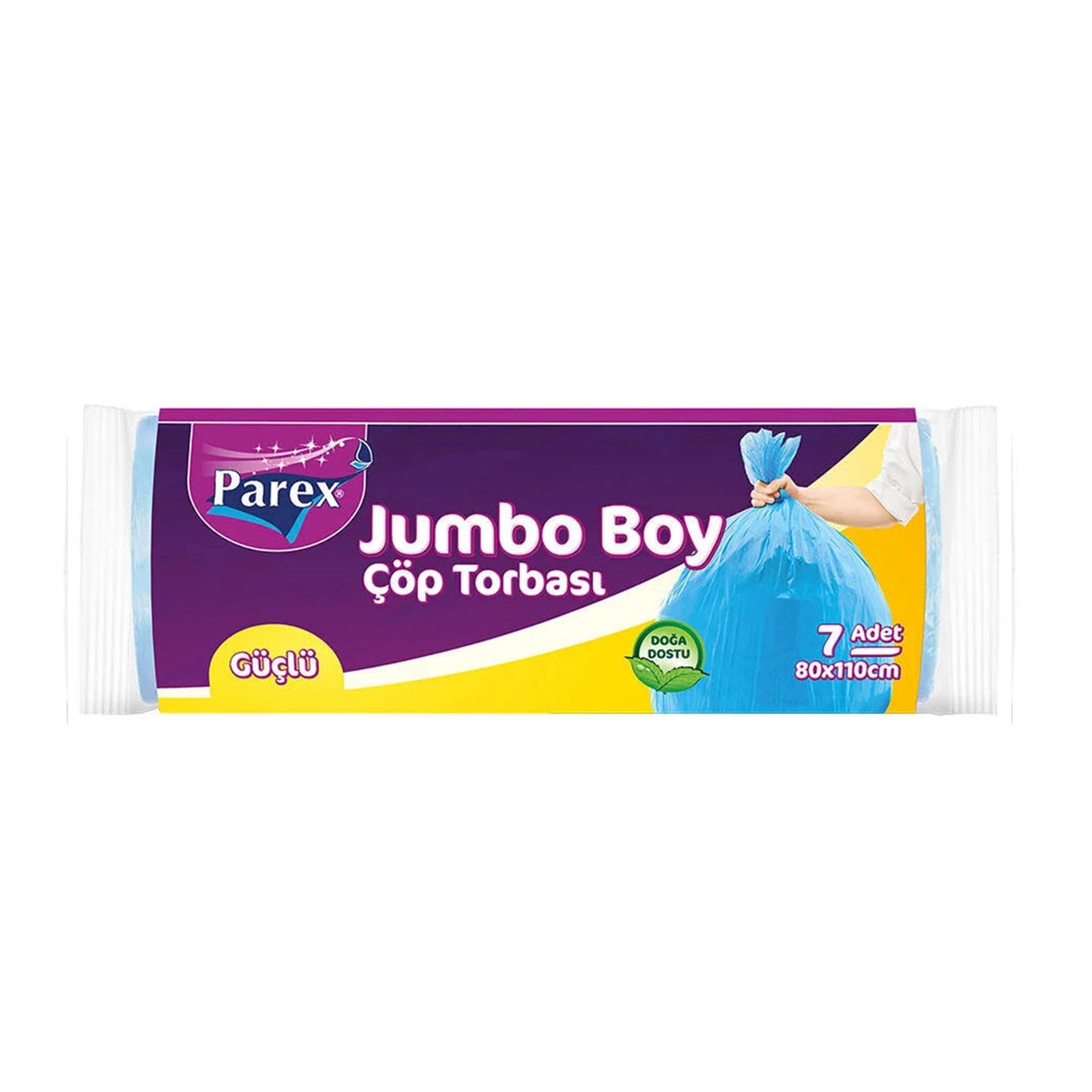 Parex Güçlü Jumbo Boy Çöp Poşeti 80*110