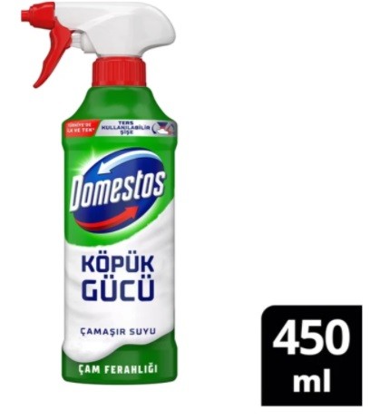 Domestos Köpük Güçü Çamaşır Suyu Çam Ferahlığı 450 Ml