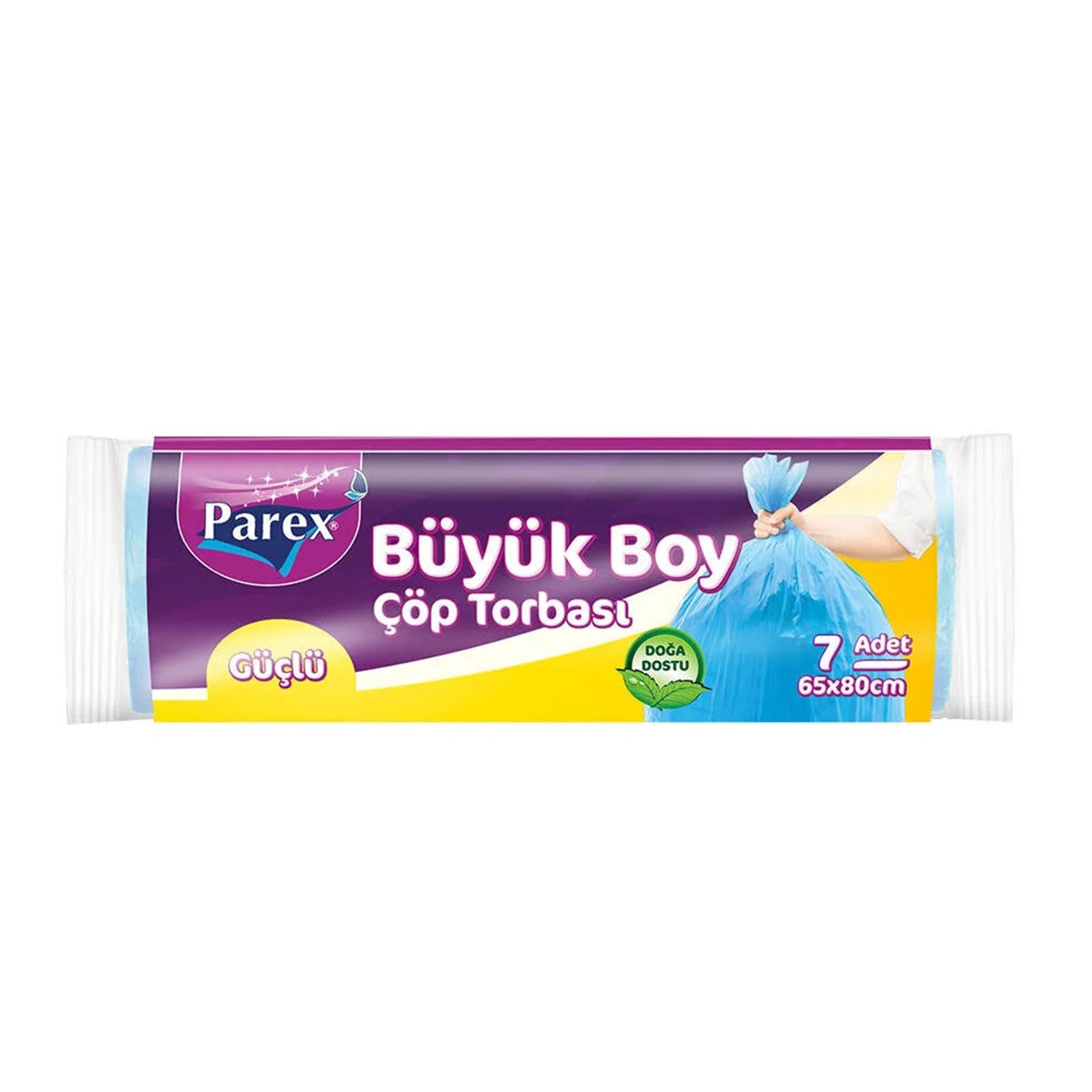 Parex Güçlü Büyük Boy Çöp Torbası 65*80