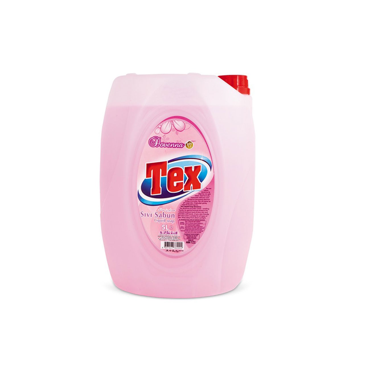 Tex Sıvı Sabun Pembe 5 Kg