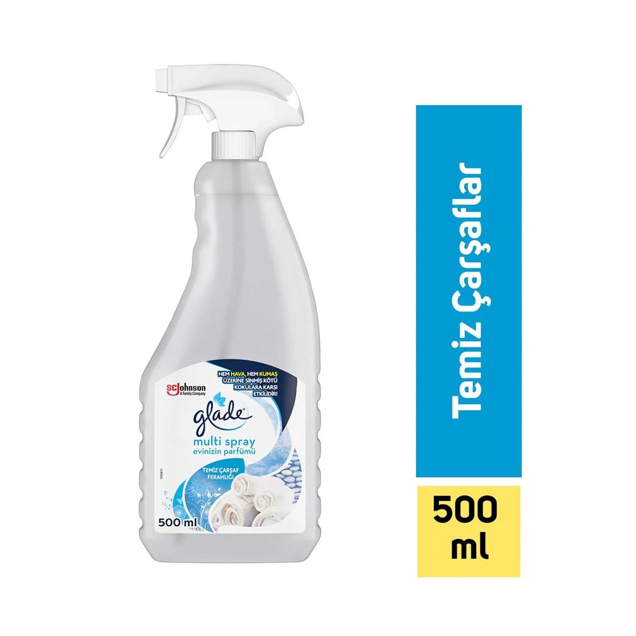 Glade Multi Sprey Temiz Çarşaf Ferahlığı 500 Ml