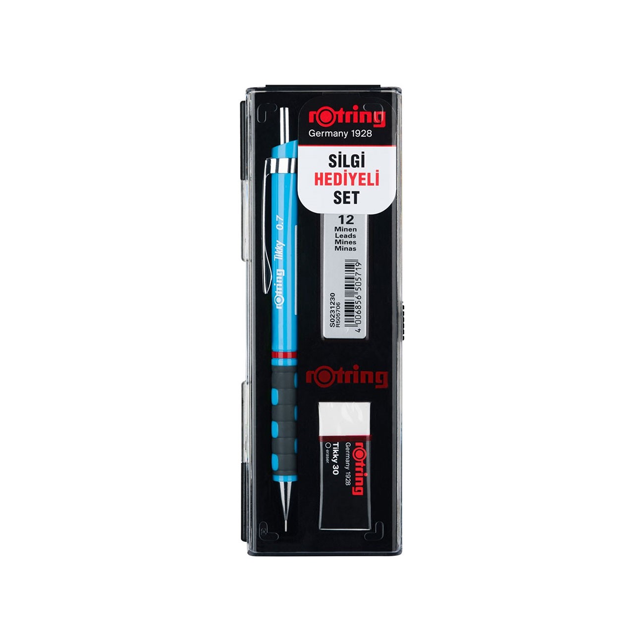 Rotring Versatil Tikky Okul Seti 0.7 Açık Mavi