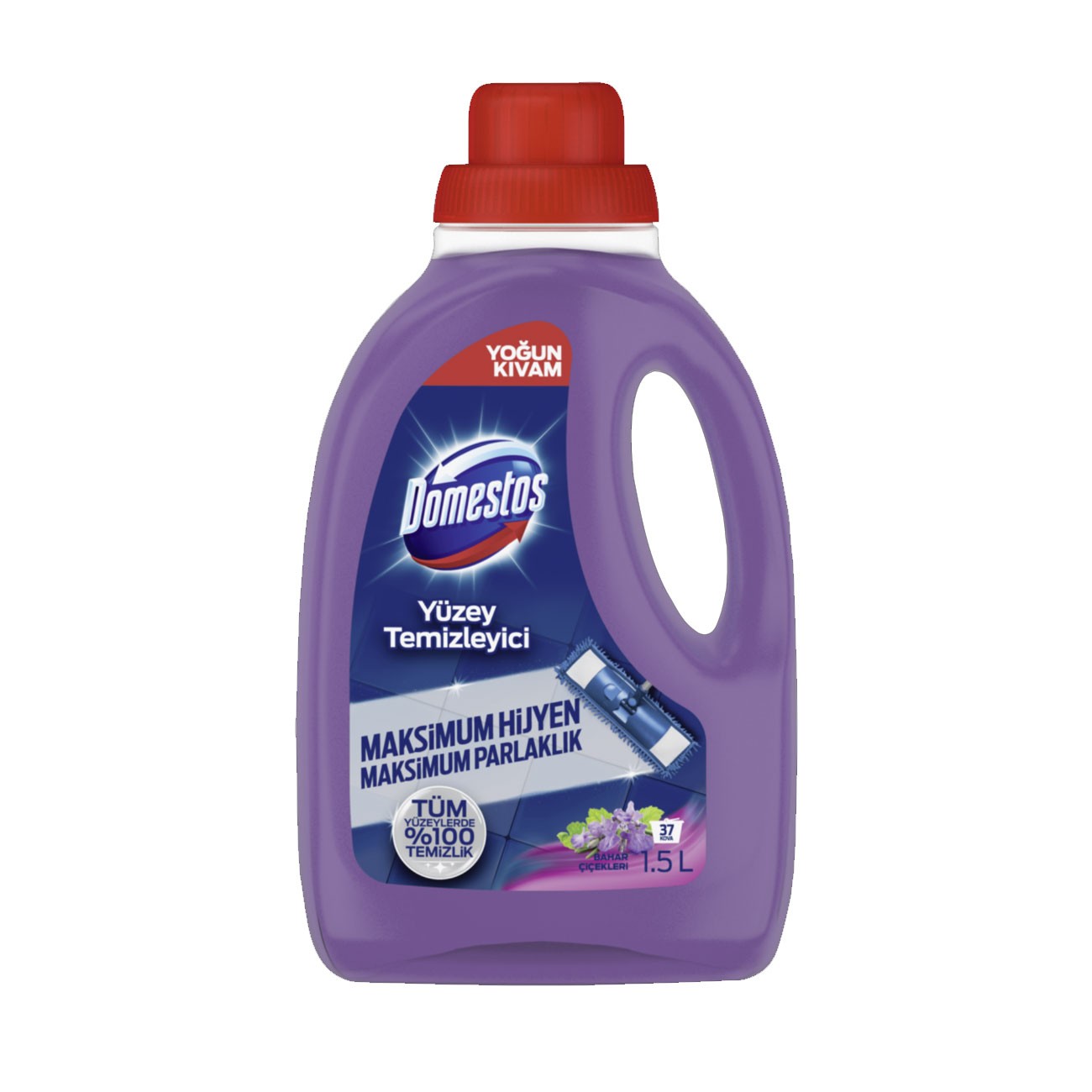 Domestos Yüzey Temizleyici Yoğun Kıvam Bahar Çiçekleri 1,500 Ml