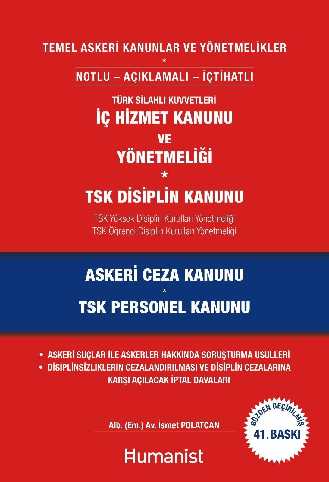 Temel Askeri Kanunlar ve Yönetmelikler - İsmet Polatcan