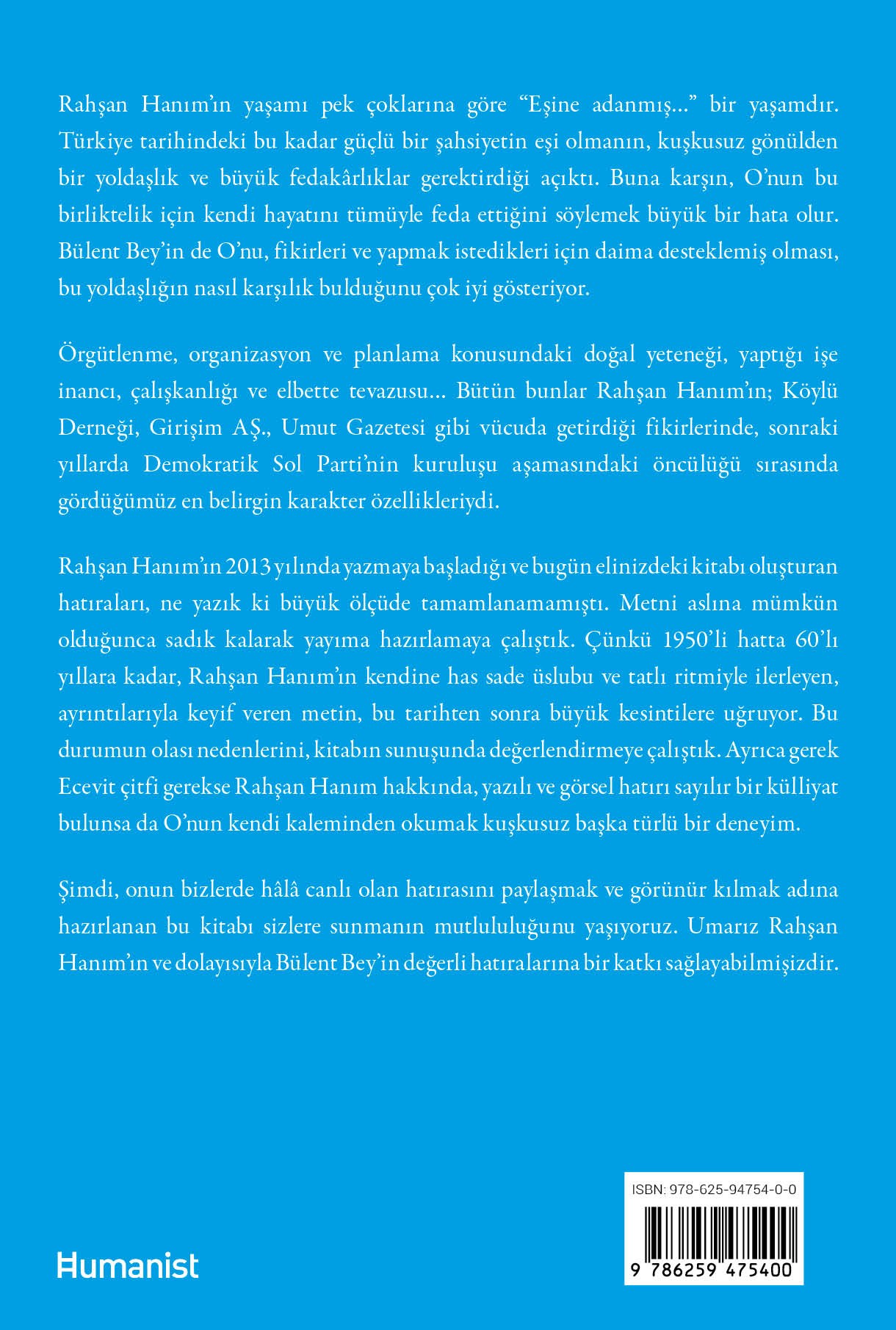 Bülent ve Ben - Bu Dünyadan Ben de Geçtim - Rahşan Ecevit