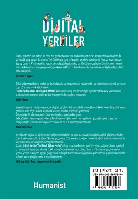 Dijital Yerliler - Zeynep Dereli - 9786056975394