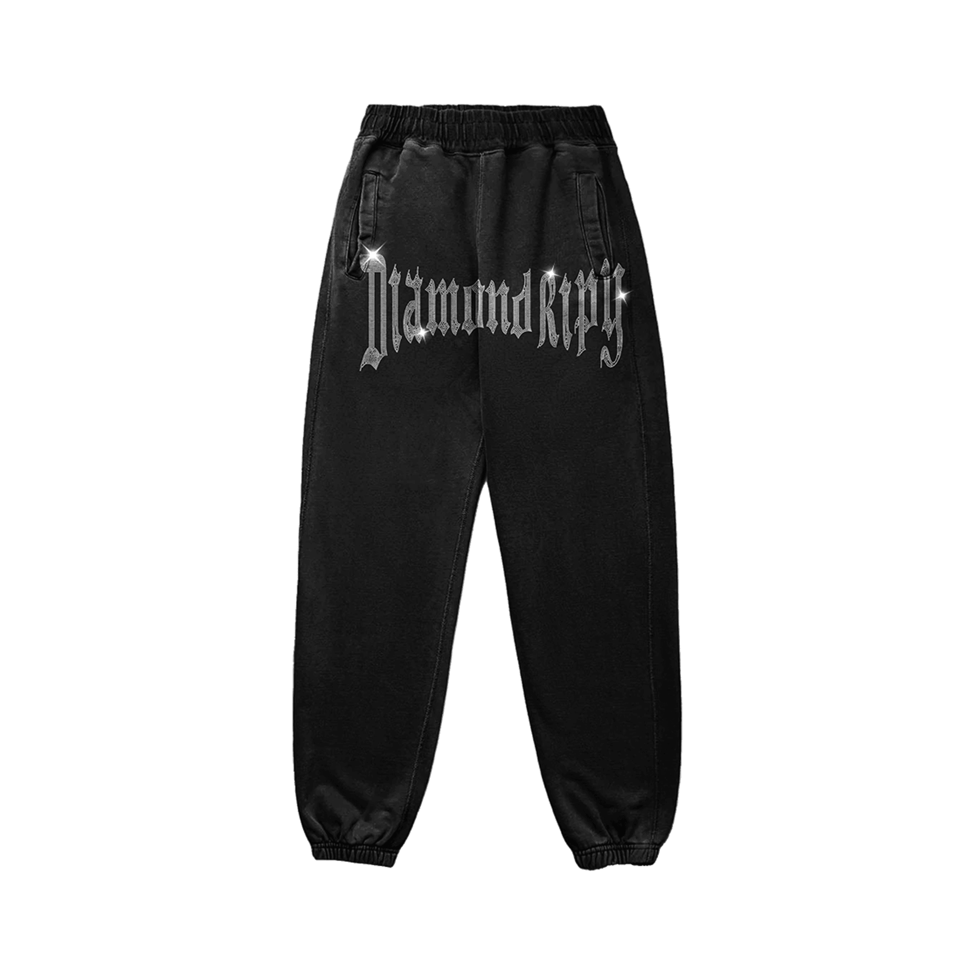 DiamondRipy Rhinestone Sweatpant