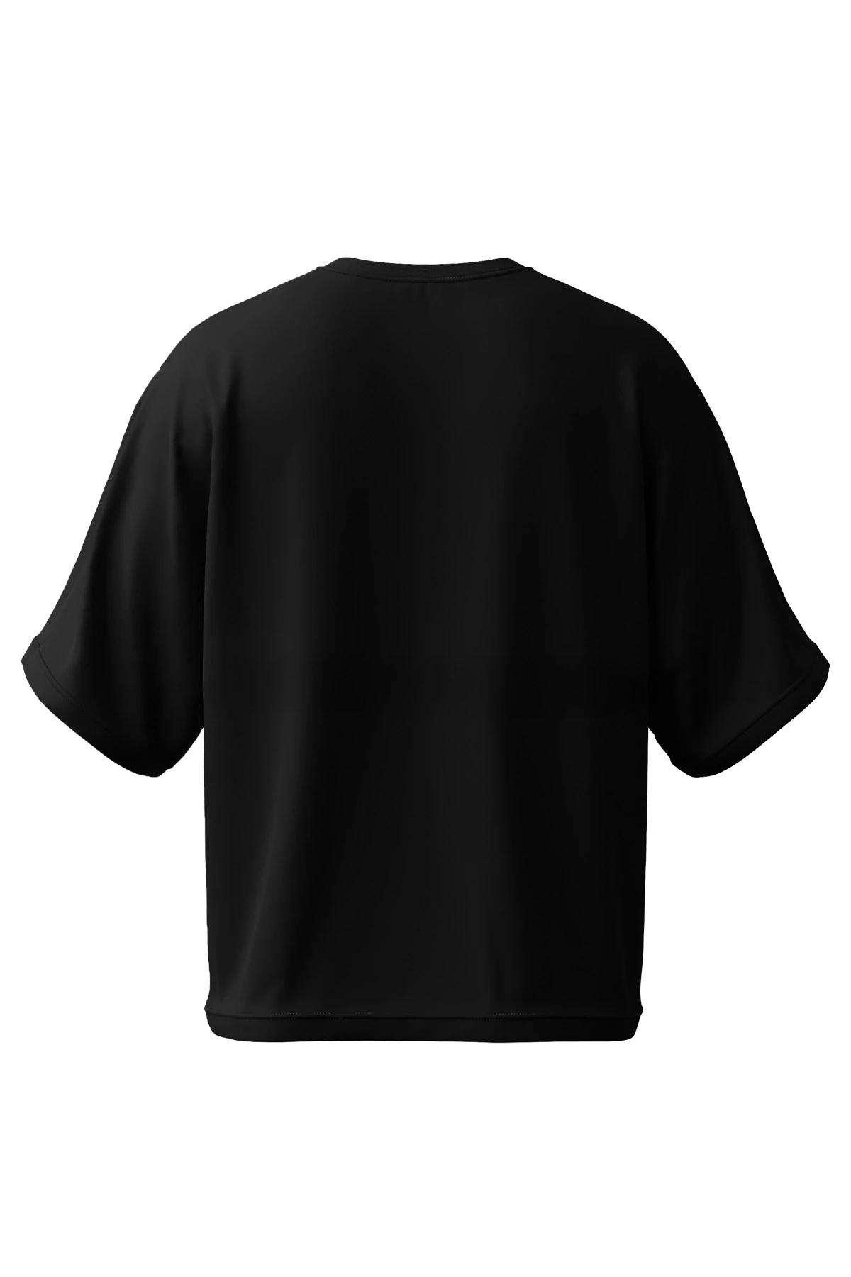 Basic Oversize Tişört | Simple Black