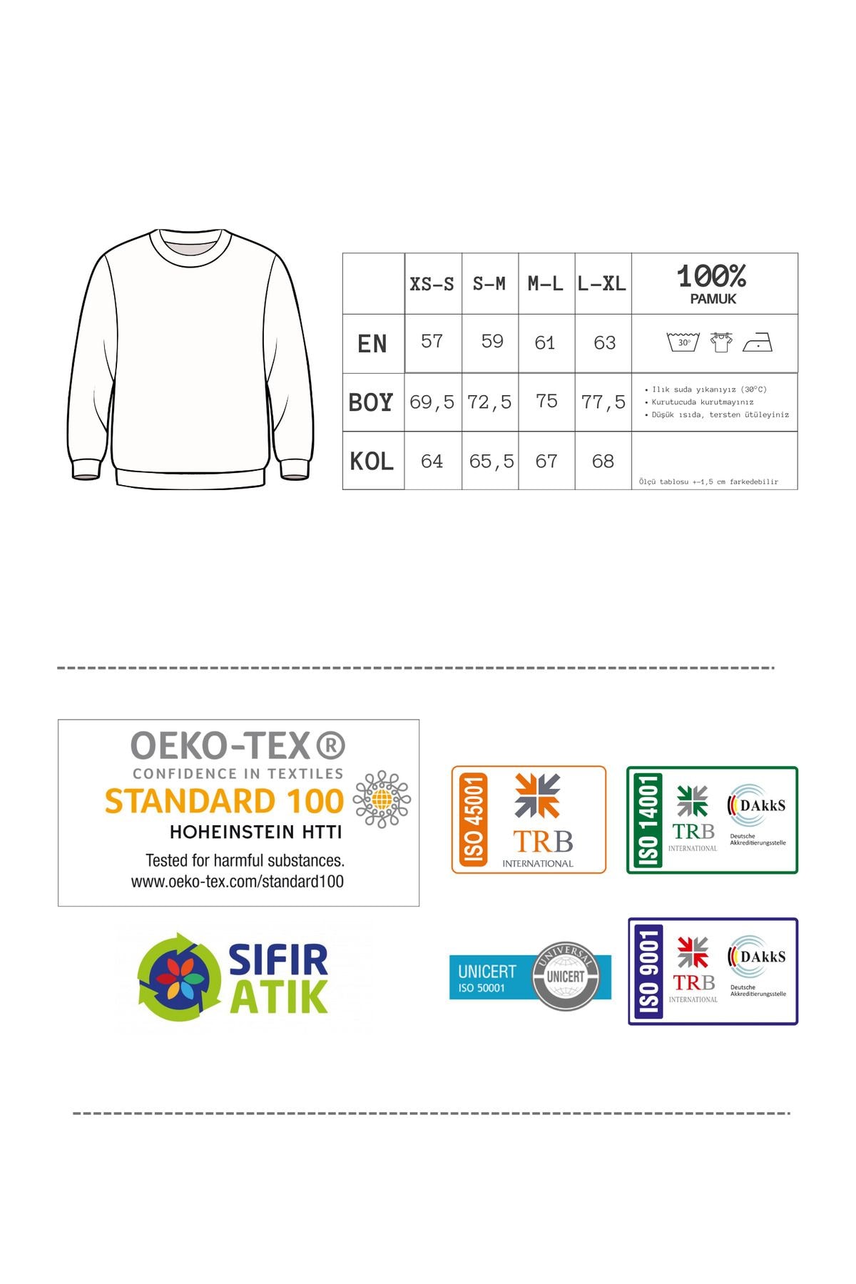 Taş Rengi %100 Pamuk Oversize Sweatshirt | “Small Steps Lead To Success” 