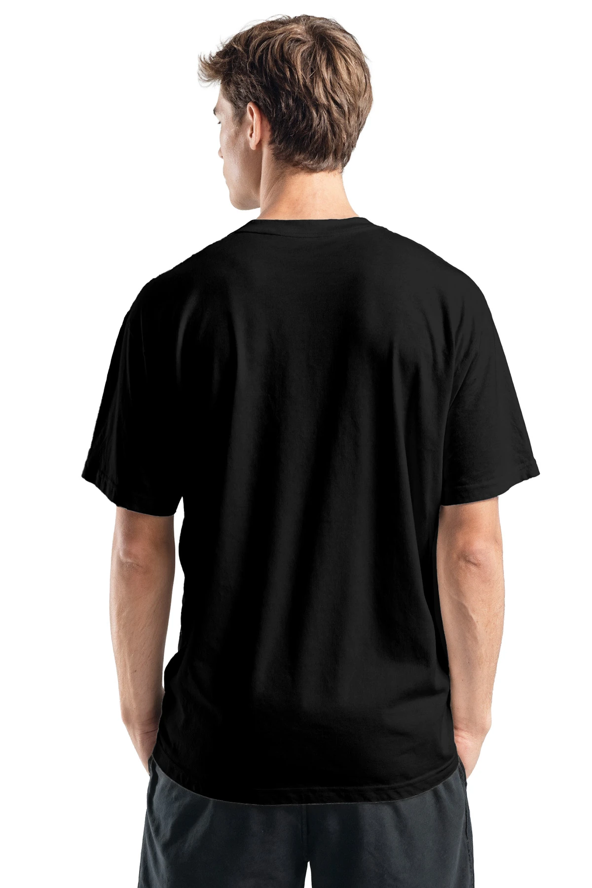 Basic Oversize Tişört | Simple Black