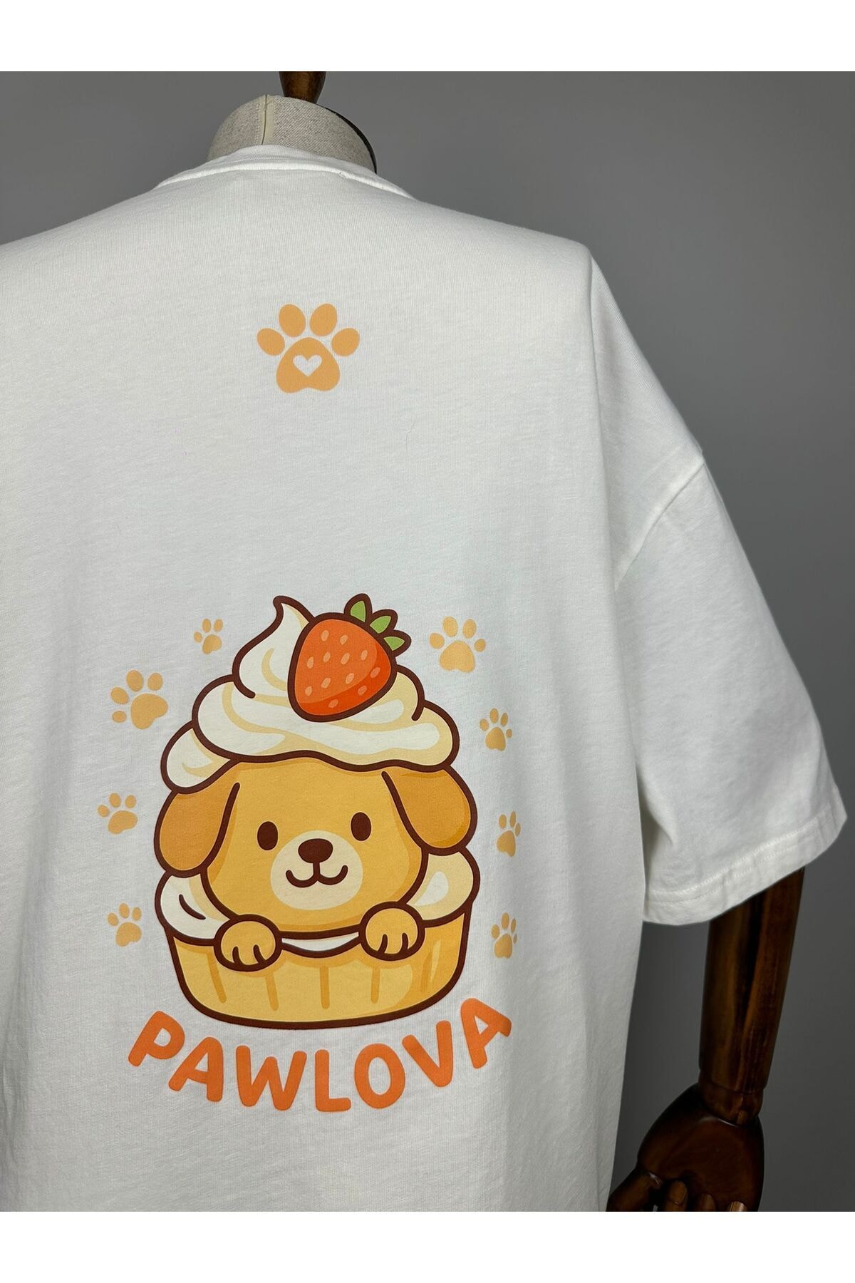 PaWlova Oversize %100 Pamuk Tişört