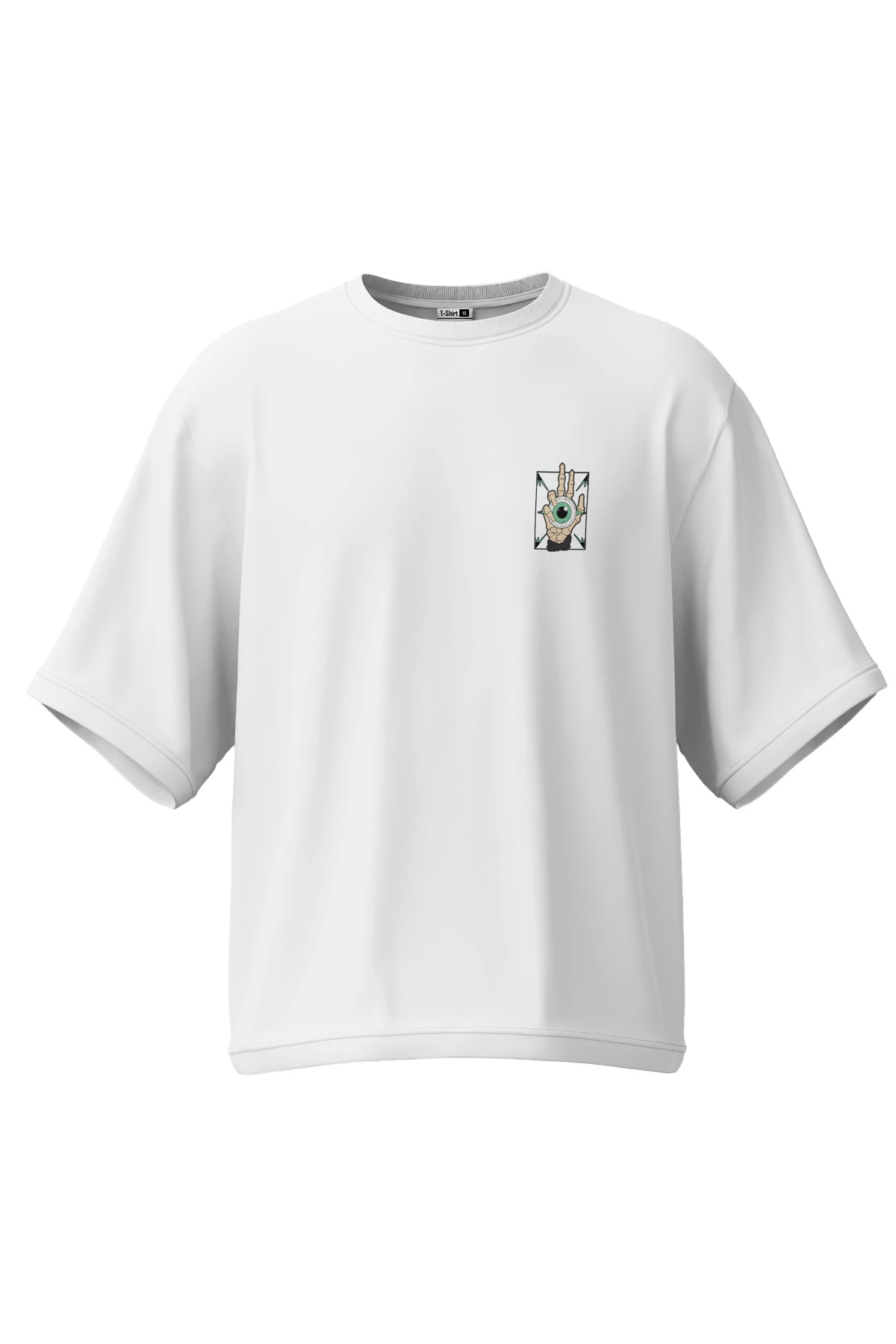 Absurdia “Absurd Gaze” Oversize Tişört (%100 Pamuk, Unisex)