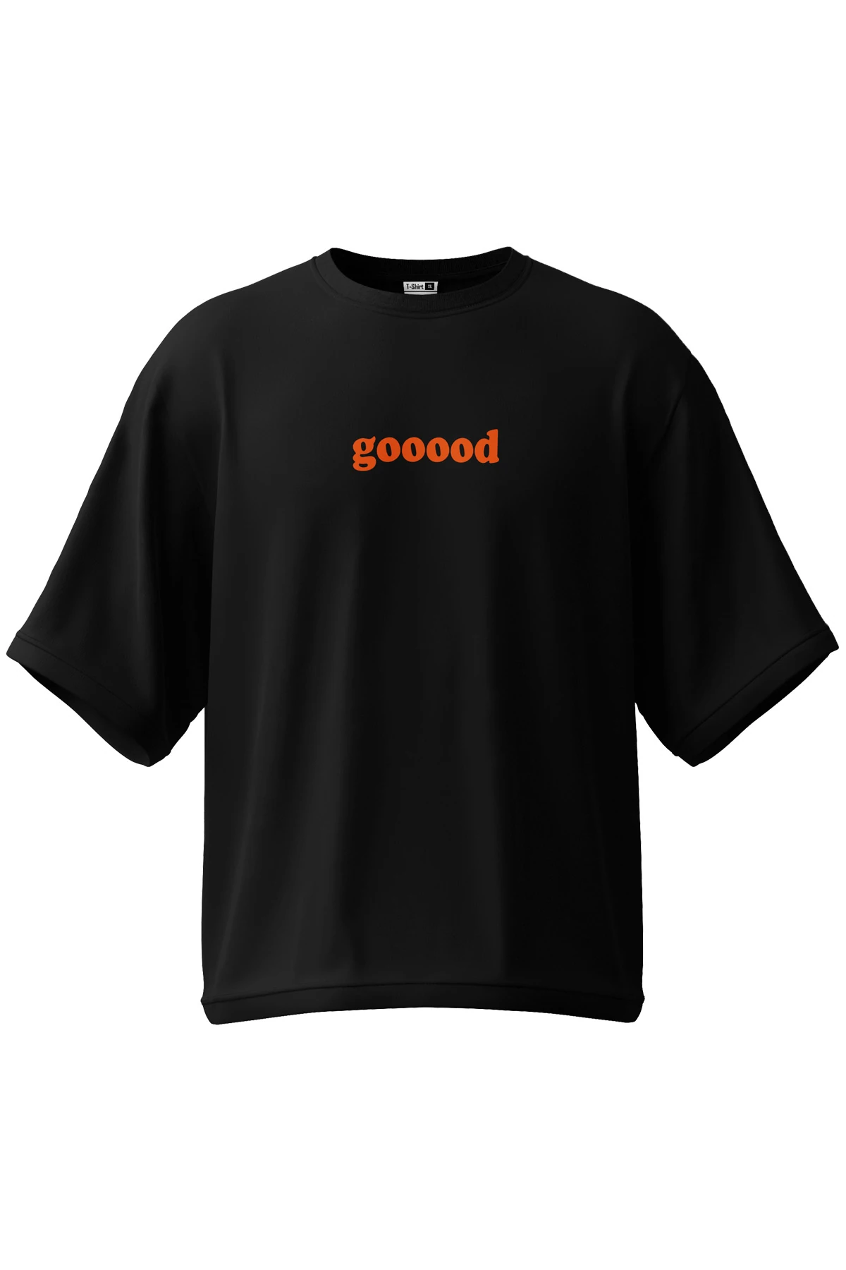 HUMO “Luck!” Zar İllüstrasyon Oversize Tişört (%100 Pamuk, Unisex)