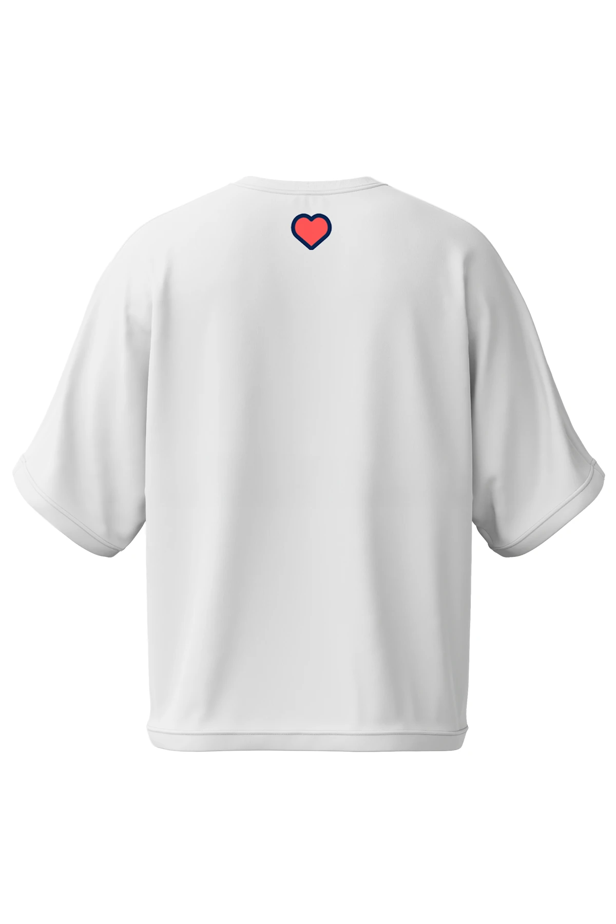  “Kore Kalbi / Finger Heart” Oversize Tişört (%100 Pamuk, Unisex)