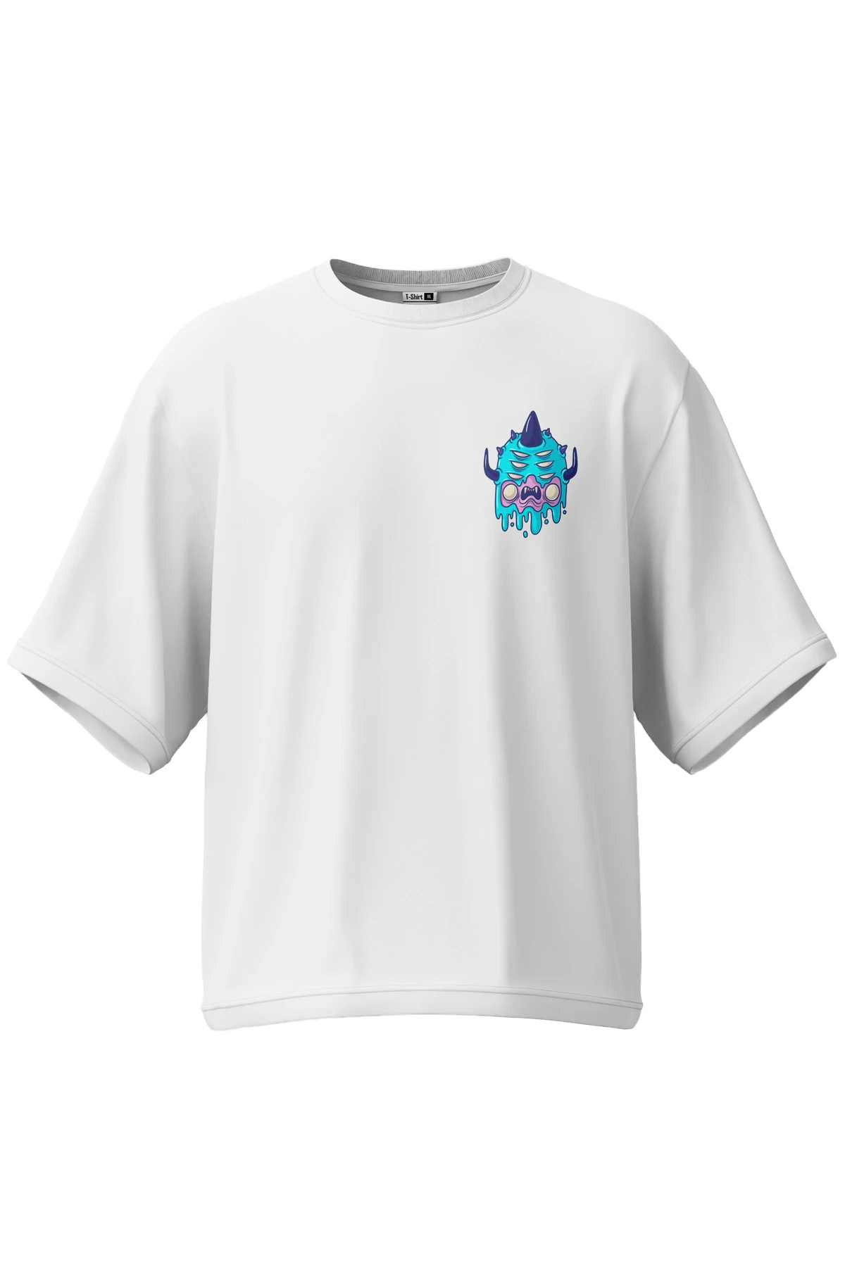 Void “Oni Frost Mini” Oversize Tişört (%100 Pamuk, Unisex)