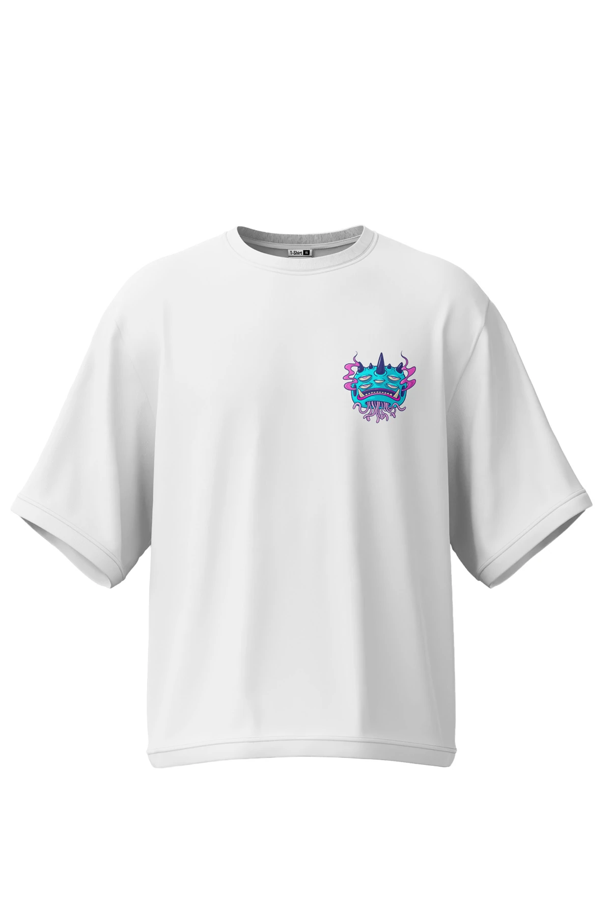 Void “Oni Vapor Mini” Oversize Tişört (%100 Pamuk, Unisex)