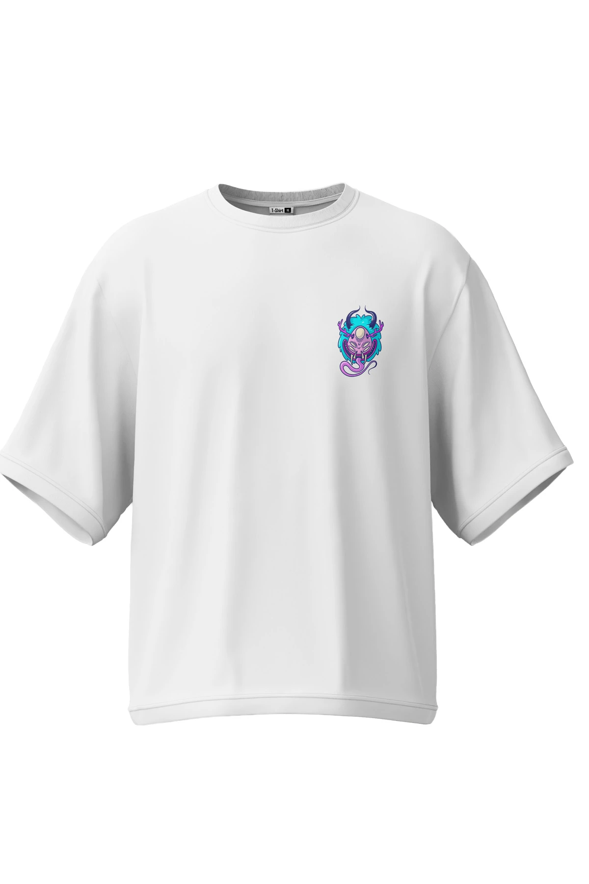 Void “Neon Parasite” Oversize Tişört (%100 Pamuk, Unisex)