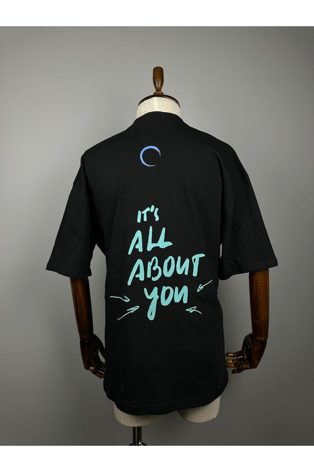 Be You Oversize %100 Pamuk Tişört | "It's All About You"