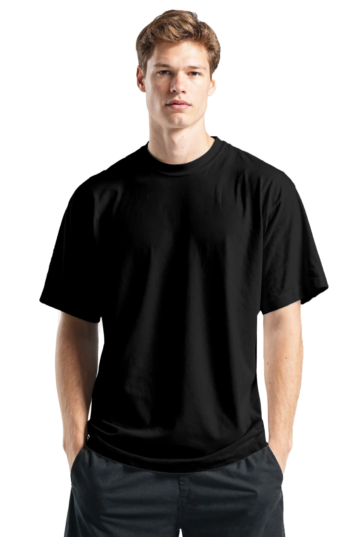 Basic Oversize Tişört | Simple Black