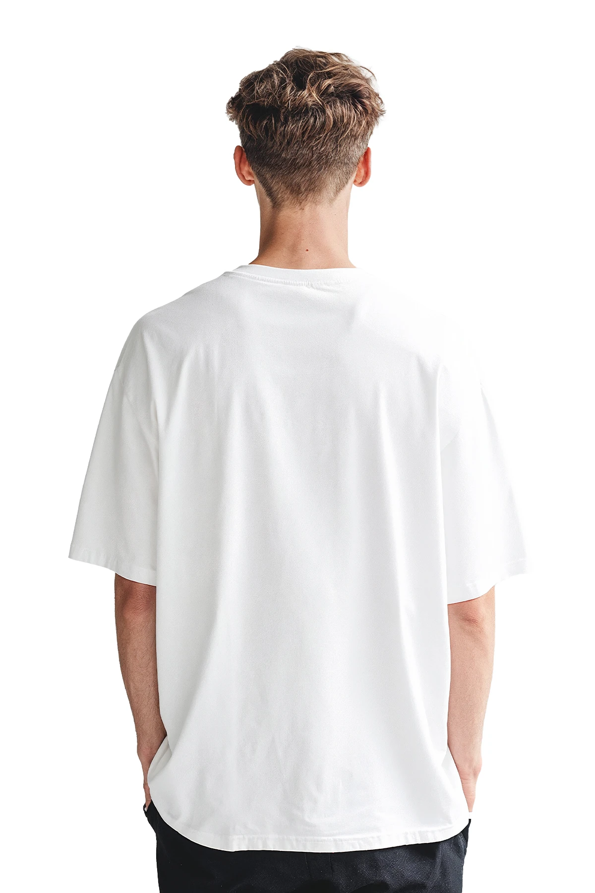 Oddkind “Inky Panic” Oversize Tişört (%100 Pamuk, Unisex)