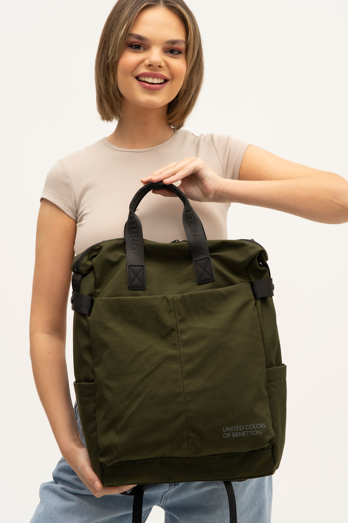 Benetton 1269 Seyahat Çantası GRİ